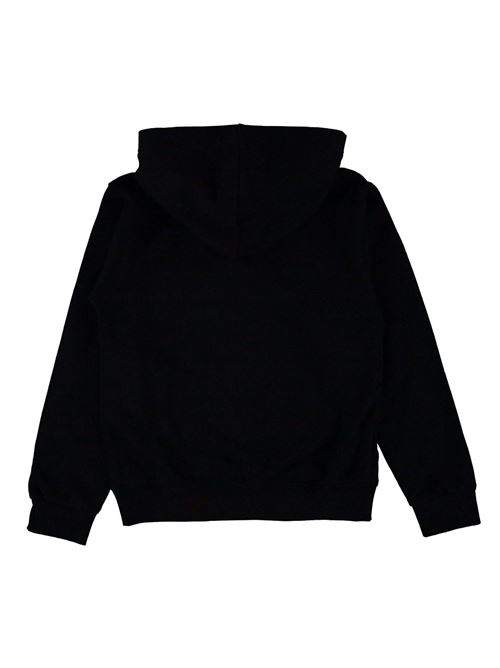 MAGLIA CAPPUCCIO DISCLAIMER | 25EDK58402/NERO BIANCO